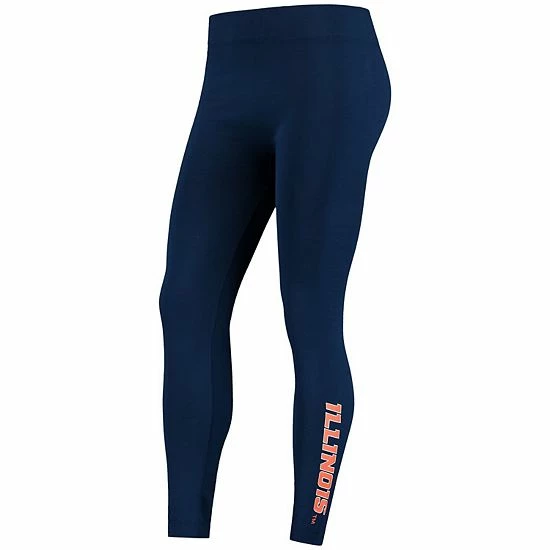 Hot Sale ๐ Unbranded ๐ฉ Women's ZooZatz Navy Illinois Fighting Illini Fleece Lined 2.0 Leggings ๐ - Image 3