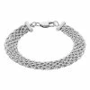 Outlet ✨ Unbranded Sterling Silver Diamond Cut Box Chain Bracelet 🎉