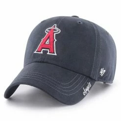 Promo 🧨 Unbranded 👩 Women's '47 Navy Los Angeles Angels Team Miata Clean Up Adjustable Hat ✨