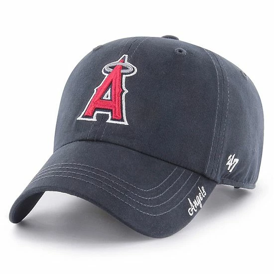 Promo ๐งจ Unbranded ๐ฉ Women's '47 Navy Los Angeles Angels Team Miata Clean Up Adjustable Hat โจ