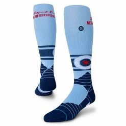 Coupon 🤩 Unbranded Youth Stance Blue Chicago Cubs 2021 City Connect Over The Calf 🧦 Socks 👍