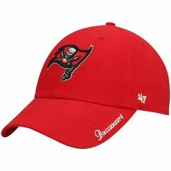 Brand new ⭐ Unbranded 👩 Women's '47 Red Tampa Bay Buccaneers Miata Clean Up Secondary Adjustable Hat 🔥