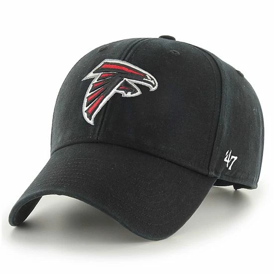 New 💯 Unbranded Men's '47 Black Atlanta Falcons Legend MVP Adjustable Hat 😀 - Image 2