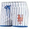 Coupon ✨ Unbranded 👩 Women's Concepts Sport White/Royal New York Mets Vigor Sleep Shorts 💯