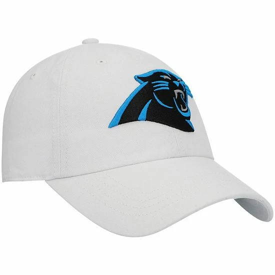 Buy 🎉 Unbranded 👩 Women's '47 White Carolina Panthers Miata Clean Up Logo Adjustable Hat 😉 - Image 4
