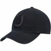 Discount 🎉 Unbranded Men's '47 Black Indianapolis Colts Team Tonal Clean Up Adjustable Hat 🎁