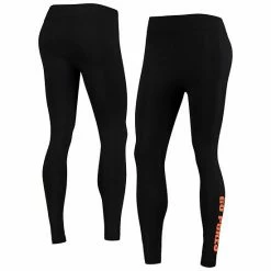 Outlet 🎉 Unbranded 👩 Women's ZooZatz Black Oklahoma State Cowboys Fleece Lined 2.0 Leggings 👍