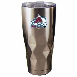 Wholesale ❤️ Unbranded Colorado Avalanche 22oz. Diamond Bottom Stainless Steel Tumbler 😀