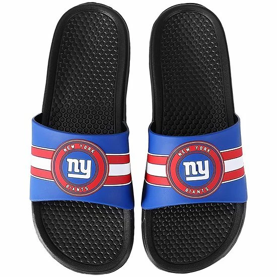 Best Sale ๐ Unbranded Men's FOCO New York Giants Logo Slide ๐ฉด Sandals ๐ฅฐ - Image 2