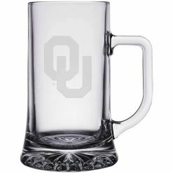 Outlet 🔔 Unbranded Oklahoma Sooners 17.5oz Frost Etch Stein 🧨