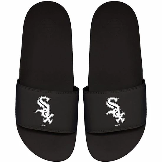 Promo ๐ Unbranded Men's ISlide Black Chicago White Sox Primary Motto Slide ๐ฉด Sandals ๐ฅฐ