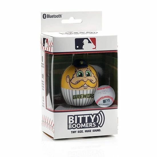 Outlet ๐ Unbranded Milwaukee Brewers Bitty Boomer Bluetooth Speaker โ - Image 2