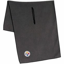 Best Pirce 😀 Unbranded Pittsburgh Steelers 19" X 41" Gray Microfiber Towel ✨