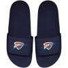 Buy ❤️ Unbranded Men's ISlide Navy Oklahoma City Thunder Primary Motto Slide 🩴 Sandals 🥰