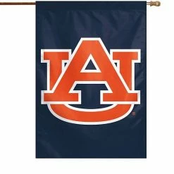 Deals 🤩 Unbranded WinCraft Auburn Tigers 28" X 40" Big Logo House Flag 🌟