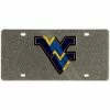 Cheapest ✨ Unbranded West Virginia Mountaineers Glitter License Plate - Silver 😀