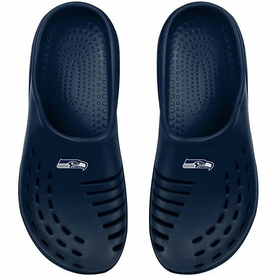 Wholesale 🤩 Unbranded Youth FOCO College Navy Seattle Seahawks Sunny Day Clogs 🌟 - Image 2