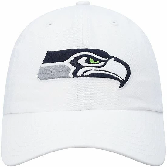Cheapest ✔️ Unbranded Men's '47 White Seattle Seahawks Clean Up Adjustable Hat ✔️ - Image 3