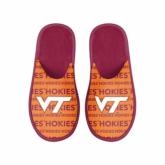 Best Pirce 🔔 Unbranded Men's FOCO Virginia Tech Hokies Scuff Logo Slide Slippers ✔️ - Image 2