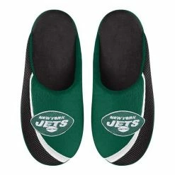 Deals 🥰 Unbranded Youth FOCO New York Jets Big Logo Color Edge Slippers 😉