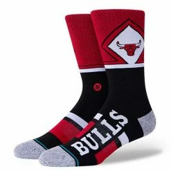 Cheap ⭐ Unbranded Men's Stance Chicago Bulls Shortcut 2 Crew 🧦 Socks 🎉