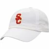 Deals 🎁 Unbranded Men's Top Of The World White USC Trojans Staple Adjustable Hat 🔔