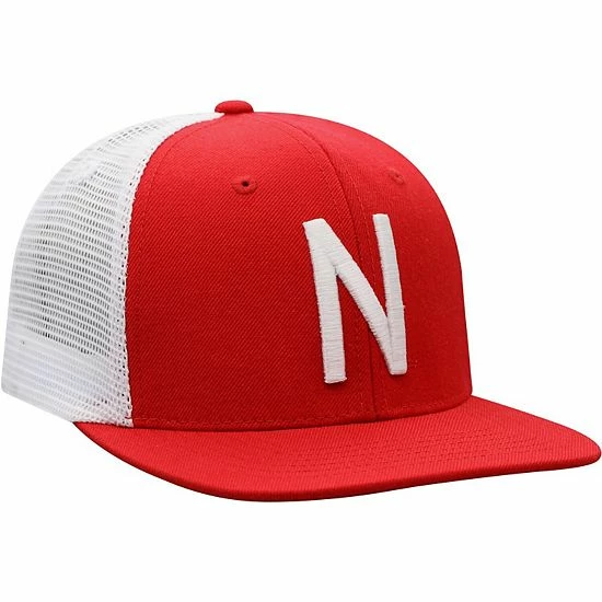 Discount 😉 Unbranded Men's Top Of The World Scarlet Nebraska Huskers Classic Snapback Hat 👍 - Image 4