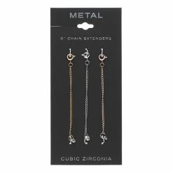 Cheapest 🥰 Unbranded Cubic Zirconia Necklace Extender Set ⭐