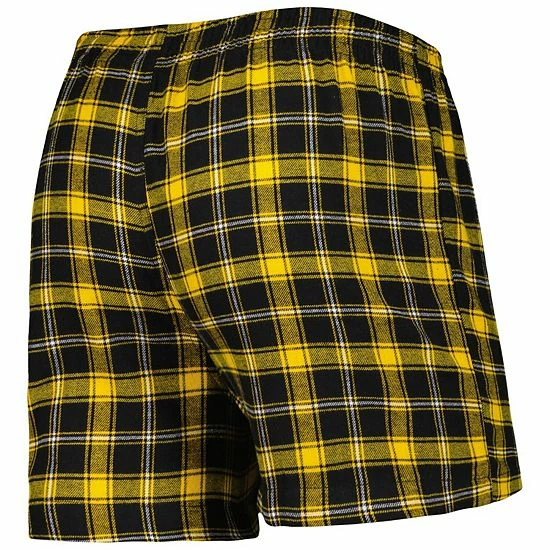 Deals ✨ Unbranded Men's Concepts Sport Black/Gold San Diego Padres Ledger Flannel Boxers 😉 - Image 4