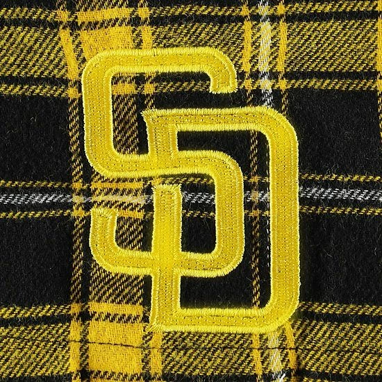 Deals ✨ Unbranded Men's Concepts Sport Black/Gold San Diego Padres Ledger Flannel Boxers 😉 - Image 5