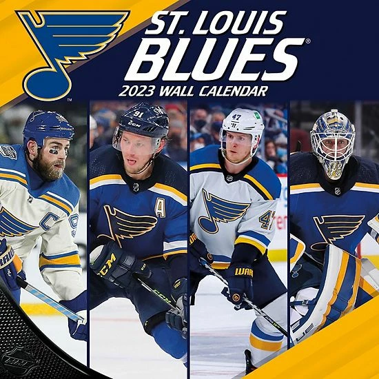 Buy 😍 Unbranded St. Louis Blues 2023 12" X 12" Team Wall Calendar 🎉 - Image 2