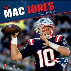 Best Pirce 😉 Unbranded Mac Jones New England Patriots 2023 Player Calendar 👏