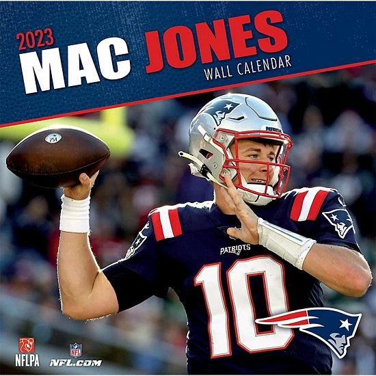 Best Pirce ๐ Unbranded Mac Jones New England Patriots 2023 Player Calendar ๐ - Image 2