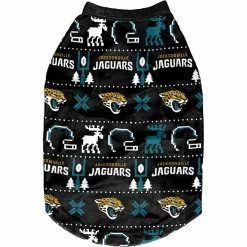 Best Pirce 🔔 Unbranded FOCO Jacksonville Jaguars Printed 🐕 Dog Sweater 😀