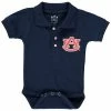 Wholesale ⌛ Unbranded Infant Navy Auburn Tigers Polo Bodysuit 😀