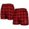 Best reviews of 🛒 Unbranded Men's Concepts Sport Red/Black Atlanta Falcons Ledger Flannel Boxers 🌟