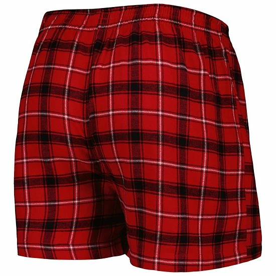 Best reviews of 🛒 Unbranded Men's Concepts Sport Red/Black Atlanta Falcons Ledger Flannel Boxers 🌟 - Image 4