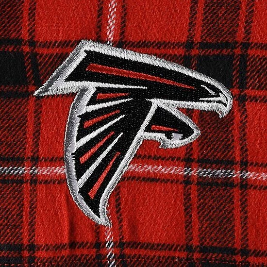 Best reviews of 🛒 Unbranded Men's Concepts Sport Red/Black Atlanta Falcons Ledger Flannel Boxers 🌟 - Image 5