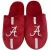 Flash Sale ✔️ Unbranded Men's FOCO Alabama Crimson Tide Striped Team Slippers 🧨