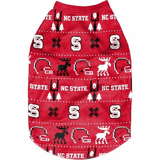 Budget 🎉 Unbranded FOCO NC State Wolfpack Printed 🐕 Dog Sweater 🛒