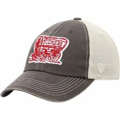 Best deal ⌛ Unbranded Men's Top Of The World Charcoal Oklahoma Sooners Wickler Trucker Snapback Hat 🎉