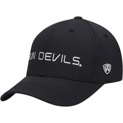 Coupon 😉 Unbranded 👩 Women's Top Of The World Black Arizona State Sun Devils Secret Adjustable Hat ✨