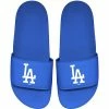 Deals 💯 Unbranded Youth ISlide Royal Los Angeles Dodgers Primary Motto Slide 🩴 Sandals 👍