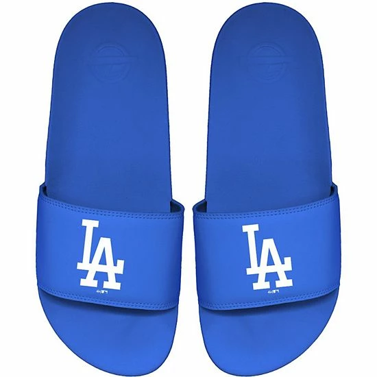 Deals ๐ฏ Unbranded Youth ISlide Royal Los Angeles Dodgers Primary Motto Slide ๐ฉด Sandals ๐