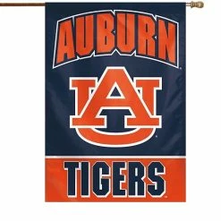 Best Sale ⭐ Unbranded WinCraft Auburn Tigers 28" X 40" Primary Logo Single-Sided Vertical Banner ✔️
