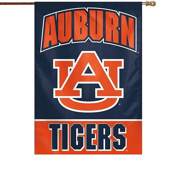 Best Sale ⭐ Unbranded WinCraft Auburn Tigers 28" X 40" Primary Logo Single-Sided Vertical Banner ✔️