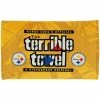 Hot Sale ⭐ Unbranded Pittsburgh Steelers Beam Terrible Towel 🔔