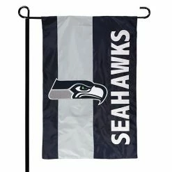 Cheapest 🔥 Unbranded Seattle Seahawks 12.5" X 18" Embellish Garden Flag 👍