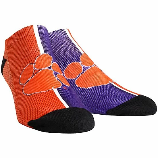 Buy 🛒 Unbranded Men's Rock Em 🧦 Socks Clemson Tigers Campus Stripe Ankle 🧦 Socks 😍
