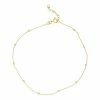 Promo ✨ Unbranded 14k Gold Bead Station Anklet ❤️